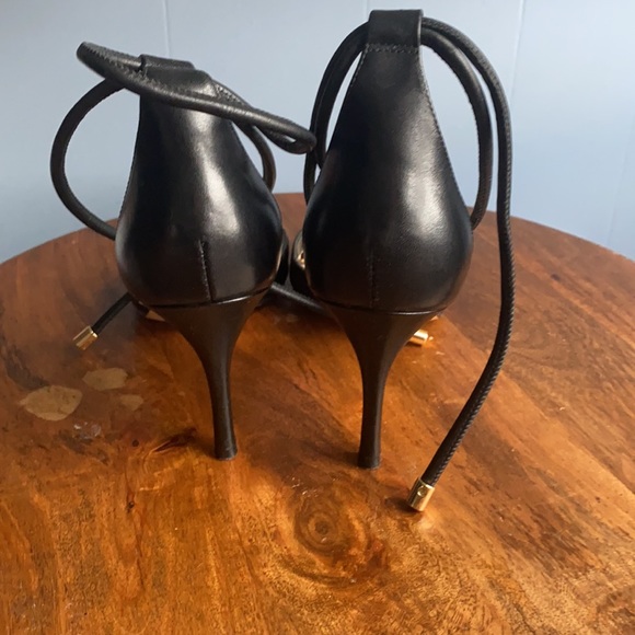 Nine West Tie-Ankle D’Orsay Pumps sz 9.5 - Picture 3 of 4